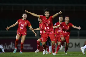 CLB nữ TPHCM có lợi thế được thi đấu trên sân nhà tại vòng bảng Cúp các CLB nữ châu Á 2025-2026. ẢNH: DŨNG PHƯƠNG 