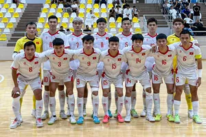 Đội tuyển futsal Việt Nam kết thúc giai đoạn chuẩn bị cho vòng loại Giải futsal châu Á 2026. ẢNH: ANH TRẦN 
