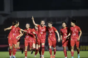 CLB nữ TPHCM tiếp tục được thi đấu trên sân Thống Nhất tại vòng bảng Cúp các CLB nữ châu Á 2025-2026. ẢNH: DŨNG PHƯƠNG