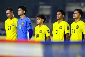 Đội tuyển Malaysia chỉ sử dụng 1 cầu thủ nhập tịch ở đợt FIFA Days tháng 10-2025. ẢNH: FAM 