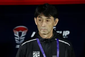 HLV Masatada Ishii bức xúc vì bị FAT chấm dứt hợp đồng. ẢNH: REUTERS
