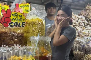 Người dân Chonburi thân thiện, hiếu khách. ẢNH: HỮU THÀNH 