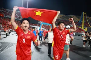 U23 Việt Nam bắt đầu chinh phục vòng chung kết U23 châu Á 2026. ẢNH: DŨNG PHƯƠNG 