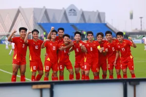 U23 Việt Nam đang nắm lợi thế rất lớn trong cuộc đua vào tứ kết U23 châu Á 2026. ẢNH: TED TRẦN 