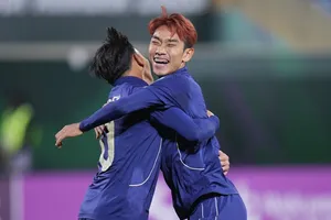 U23 Thái Lan thoát cảnh sớm bị loại khỏi vòng chung kết U23 châu Á 2026. ẢNH: FAT 