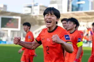 U23 Trung Quốc đoạt vé vào bán kết U23 châu Á 2026. ẢNH: AFC
