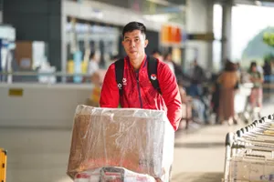 Chân sút Nguyễn Thịnh Phát là niềm hy vọng lớn nhất trên hàng công của đội tuyển futsal Việt Nam. ẢNH: TÂM HÀ 