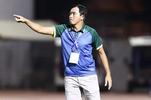 HLV Trần Duy Quang được bổ nhiệm làm trợ lý tại đội Ninh Bình. ẢNH: DŨNG PHƯƠNG 