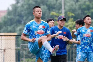 Tiền vệ Việt kiều Trần Thành Trung đã được gọi lên U23 Việt Nam từ tháng 8-2025. ẢNH: NHẬT ĐOÀN 
