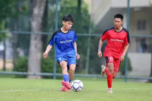 Sân phụ Bình Dương sẽ là một trong những địa điểm tổ chức bóng đá nam Đại hội TDTT TPHCM 2026. ẢNH: DŨNG PHƯƠNG