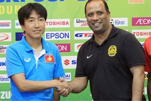 HLV Dollah Salleh từng dẫn dắt đội tuyển Malaysia vượt qua chủ nhà Việt Nam tại bán kết lượt về AFF Cup 2014