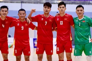 Đội tuyển futsal Việt Nam khởi đầu Giải futsal Đông Nam Á 2026 bằng chiến thắng đậm 4-0. ẢNH: FAT 