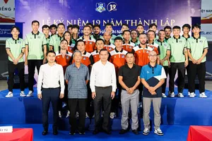 CLB futsal Thái Sơn Nam TPHCM khẳng định vị thế lá cờ đầu của futsal Việt Nam. ẢNH: NGUYỄN QUANG 