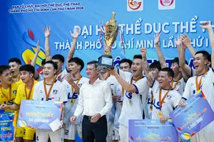 Hàng nghìn CĐV phủ kín, Chánh Hưng Thái Sơn Nam đoạt HCV futsal Đại hội TDTT TPHCM