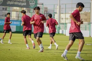 U17 Yemen đã có 2 tuần tập luyện tại Saudi Arabia. ẢNH: YFC 