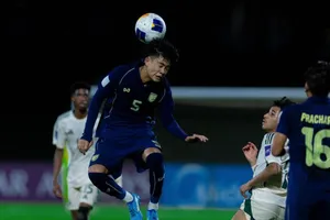 U17 Thái Lan kết thúc sớm hành trình săn vé dự U17 World Cup 2026. ẢNH: AFC
