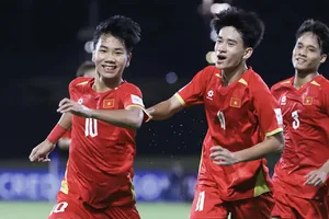 U17 Việt Nam chính thức đoạt vé dự U17 World Cup 2026. ẢNH: AFC 