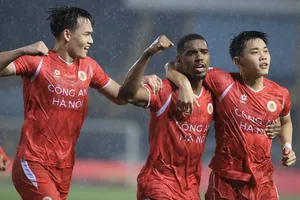 CAHN chính thức vô địch V-League 2025-2026. ẢNH: MINH HOÀNG