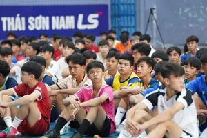 Hơn 2.600 thí sinh đăng ký tuyển sinh vào CLB futsal Thái Sơn Nam TPHCM năm 2026. ẢNH: TÂM HÀ
