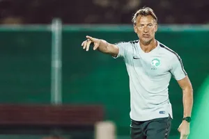 HLV Herve Renard thời điểm dẫn dắt Saudi Arabia