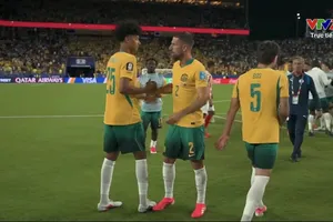 Australia đoạt vé vào vòng đấu loại trực tiếp World Cup 2026. ẢNH: VTV 