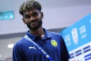 Tiền vệ trẻ G. Pavithran của Malaysia tự tin trước khi cùng Malaysia sang Thái Lan. ẢNH: FAM