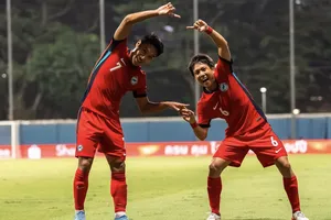 Singapore đang tạm dẫn đầu bảng A tại ASEAN Cup 2026. ẢNH: FAS