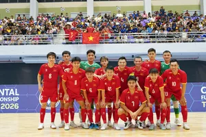 Futsal Việt Nam đoạt vị trí á quân tại Continental Championship 2026. ẢNH: PASO FUTSAL