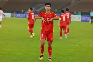 Tiền đạo Nguyễn Lê Phát là một trong những niềm hy vọng của U23 Việt Nam tại ASIAD 2026. ẢNH: TED TRẦN 