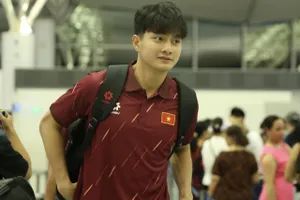 U23 Việt Nam lên đường sang Nhật Bản tham dự ASIAD 2026. ẢNH: TÂM HÀ