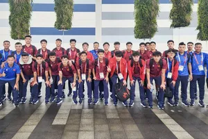 U23 Việt Nam bắt đầu hành trình chinh phục ASIAD 2026. ẢNH: NHẬT ĐOÀN 