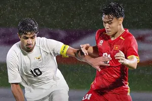 U23 Việt Nam chia điểm ở trận ra quân ASIAD 2026. ẢNH: NHẬT ĐOÀN 