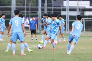 U23 Việt Nam trở lại sân tập, chuẩn bị quyết đấu U23 Uzbekistan