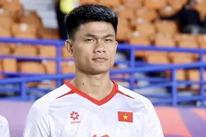 Đội tuyển Việt Nam chia buồn cùng gia đình tiền đạo Phạm Gia Hưng. ẢNH: NHẬT ĐOÀN 