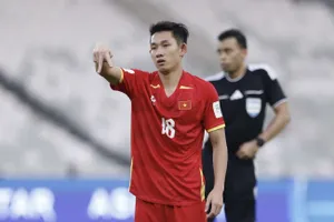 Tiền vệ Nguyễn Hai Long tự tin trước cuộc tái đấu với Malaysia. ẢNH: ANH KHOA 