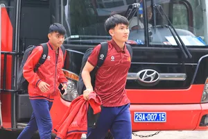 U17 Việt Nam trở về nước, khép lại chuyến tập huấn đầy tích cực tại Hàn Quốc. ẢNH: NHẬT ĐOÀN