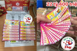 这些中奖彩票由维先生的彩票代理点兑付