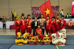 仁义堂亚洲龙狮锦标赛再次夺得三大奖。