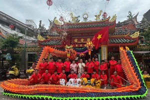 仁义堂准备参加全国龙狮锦标赛。