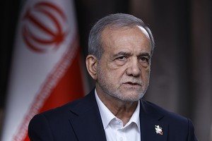 伊朗总统佩泽希齐扬发表。