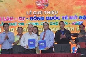 三国龙狮齐聚HTV堤岸龙狮国际锦标赛