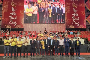 HTV堤岸龙狮国际锦标赛开幕仪式。