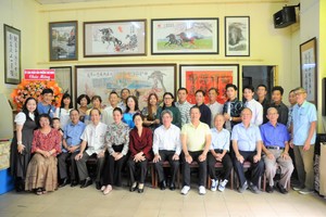 庆祝丙午新春2026艺术作品展开幕。