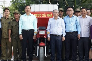 芽皮乡各村已成立103支消防队。