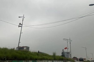 受冷空气影响，越南北部多地出现降雨。