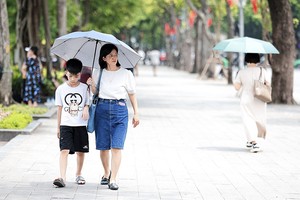 北部地区天气晴朗，气温较前几日略有上升。