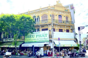 堤岸坊东医街已经成为本市旅游景点之一。