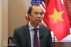 越南驻美国大使阮国勇。图自越通社
