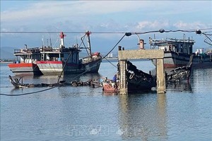 此次火灾造成的损失估计约17.5亿元。图片：越通社发