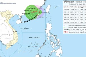 9月2日上午5号台风中心位置及9月3日起预计将转向。 资料来源：国家气象水文预报中心。 
